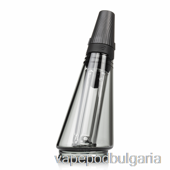 Vape 10000 Дръпки Puffco Colored Travel Glass Shadow Black